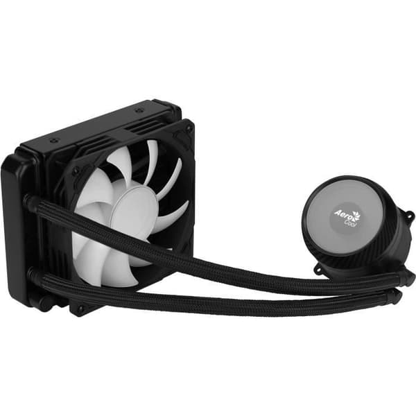 AEROCOOL Mirage L120 ARGB Svart - 120mm CPU-kylkylningssats för vattenkylning