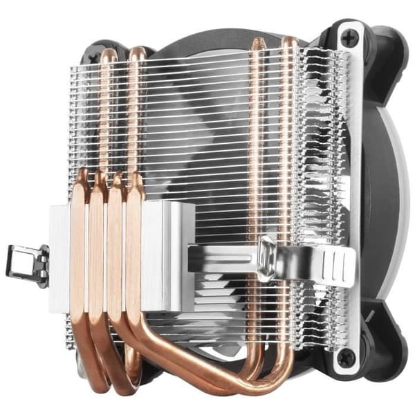 Mars Gaming MCPU220 - Svart Dual ARGB CPU-kylare - TDP 140W - Tyst PWM