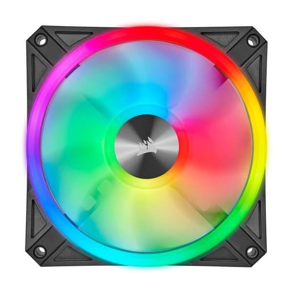 CORSAIR iCUE QL120 RGB-fläkt - Diameter 120 mm (CO-9050097-WW)