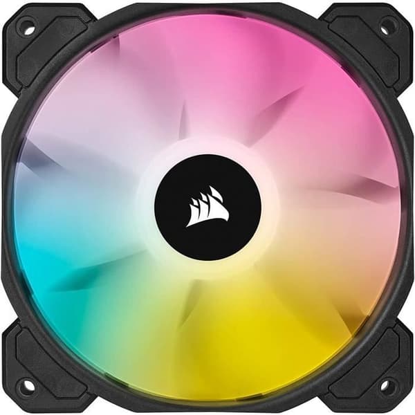 CORSAIR Fläkt SP-serien - SP120 RGB ELITE - 120 mm RGB LED-fläkt med AirGuide - enda paket (CO-9050108-WW)
