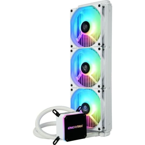 ENERMAX LiqMax III ARGB 360 CPU-fläkt - Vit