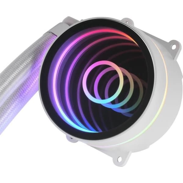 Vattenkylningssats för Mars Gaming ML-One RGB AIO-processor - 120 mm - vit - TU