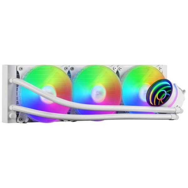 Mars Gaming ML-One RGB AIO vattenkylningssats - 360 mm (vit)