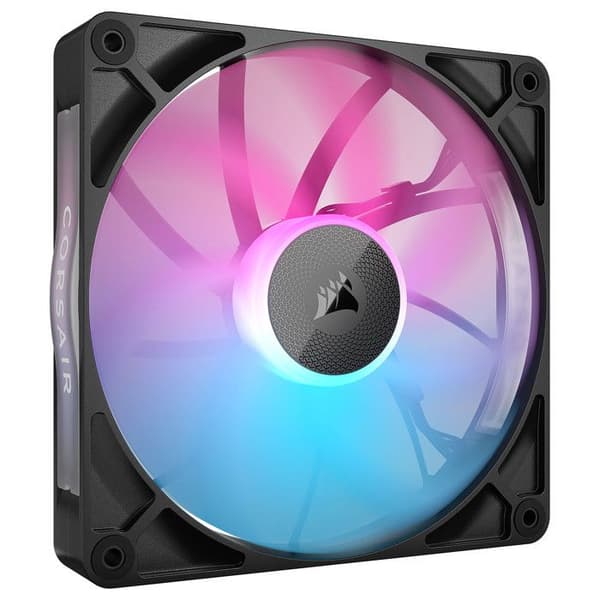 Fläkt - CORSAIR - iCUE LINK RX140 RGB - 140mm - Svart - 20 dB Svart