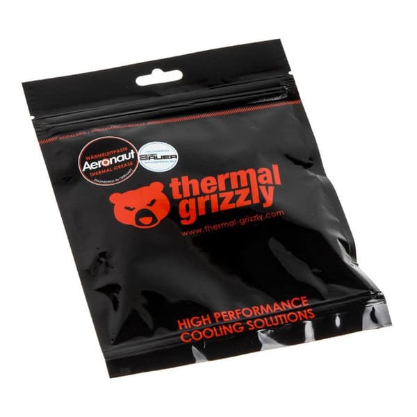 Termisk pasta - Thermal Grizzly - Aeronaut - Grå - Hög prestanda - Lätt att applicera