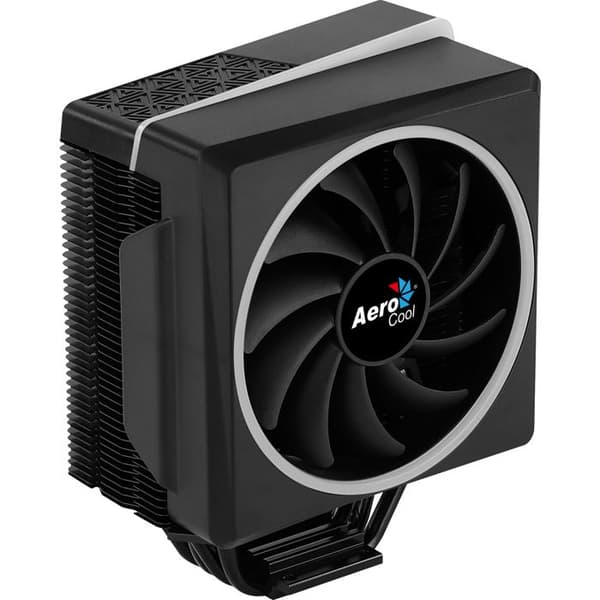 Kylare - AEROCOOL - Cylon 4 ARGB (svart) - LGA1700 kompatibel - 1x120 mm A-RGB fläkt