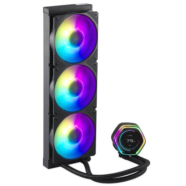 Cooler Master MasterLiquid 360 Ion vattenkylare för CPU - 2,1" LCD-skärm, AIO vattenkylning, Gen