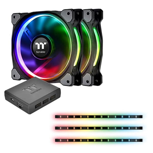 THERMALTAKE Riing Plus 12 RGB Premium Edition Combo Kit