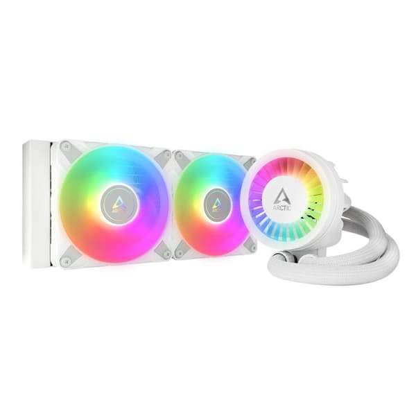 Vattenkylning - Arctic - Liquid Freezer III - 240mm - 2 fläktar 120mm - RGB Vit