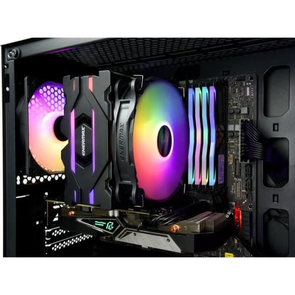 ENERMAX ETS-F40 Adresserbar RGB CPU Luftkylare - Svart