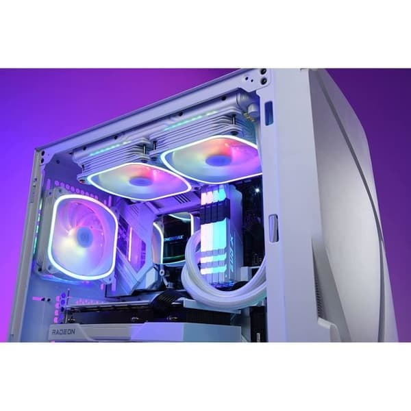 ENERMAX AQUAFUSION ADV 240MM ARGB WH ELC-AQFA240-SQA-W ENERMAX AQUAFUS