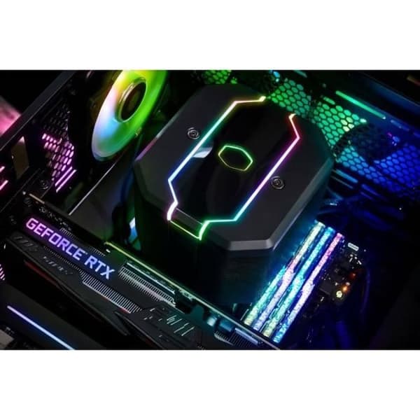 Ventilationssystem - COOLER MASTER - MasterAir MA620M - 6 värmerör - ARGB - 120mm 30dB