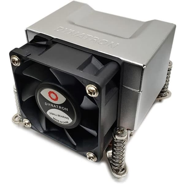 INTERTECH Q-5 CPU kylfläns/radiator med 6cm fläkt svart