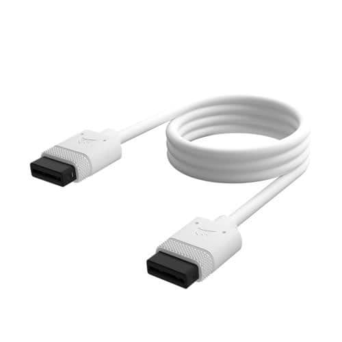 Corsair iCUE Link-kabel - 1X 600mm Rak - Vit