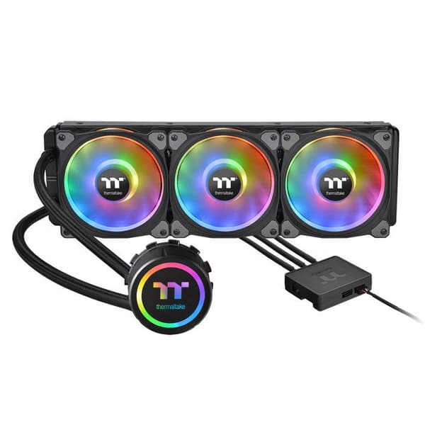 Thermaltake Floe Riing RGB 360 TT Premium Edition - Allt-i-ett CPU-vattenkylningssats med RGB-bakgrundsbelysning (