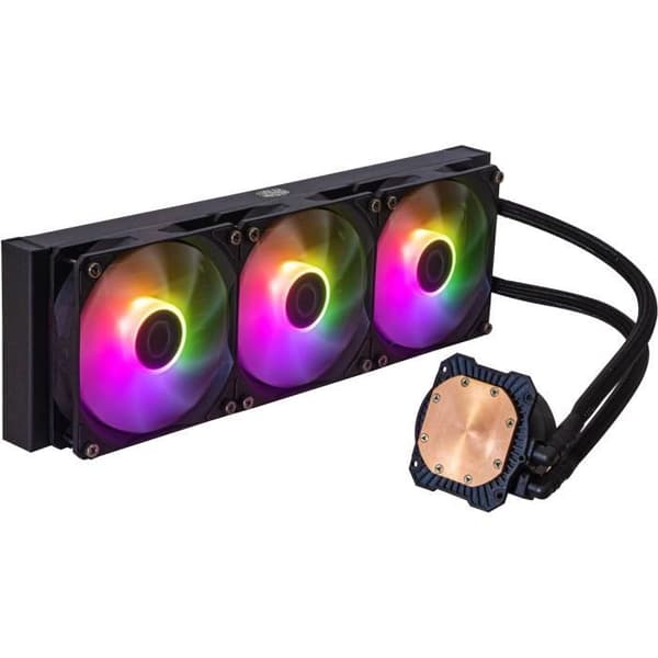 Vattenkylning - COOLER MASTER - MasterLiquid 360L Core Black ARGB (MLW-D36M-A18PZ-R1) Svart