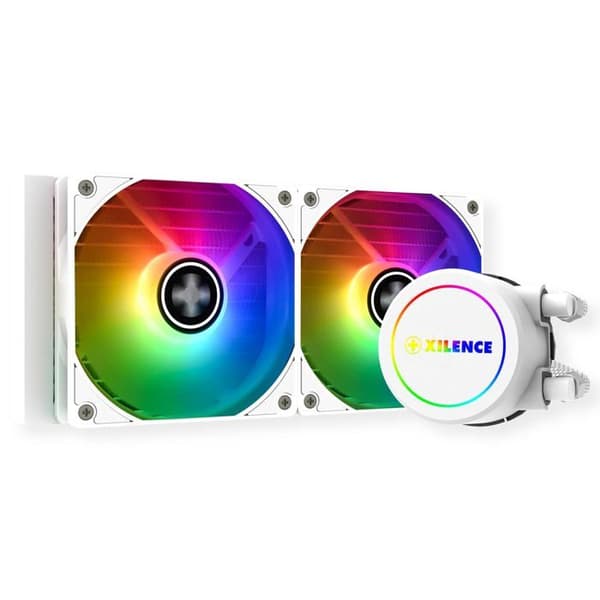 Xilence LiQuRizer LQ240 A RGB 240mm Vattenkylningssats (Vit) - XILENCE - Vattenkylningssats - Vit - 240mm