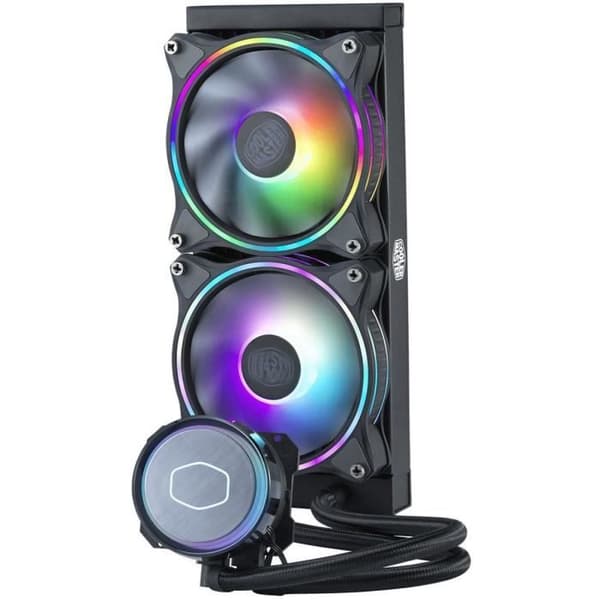 COOLER MASTER - PC -vätskekylning - MasterLiquid ML240 Illusion ARGB - 240 mm radiator - Svart (MLX -D24M -A18P2 -R1)