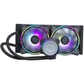 Miniatyrbild 1 av 5: COOLER MASTER - PC -vätskekylning - MasterLiquid ML240 Illusion ARGB - 240 mm radiator - Svart (MLX -D24M -A18P2 -R1)
