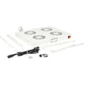 Miniatyrbild 2 av 2: Fläkt - EQUIP - Modul 19" - 4 Vägar - Termostatisk Brytare - Grå