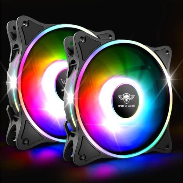 Spirit Of Gamer – LIQUID FORCE 240 ARGB - Kit vattensystem för processorer Intel och AMD