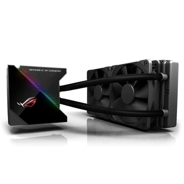 Vattenkylning - ASUS ROG - Ryujin 240 - 2 fläktar - Ljudnivå 29,7 dB - Kompatibel med LGA1150