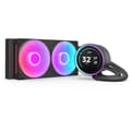 Miniatyrbild 1 av 2: NZXT Kraken Elite 240 RGB - CPU AIO-vattenkylare - 240 mm radiator - F240 RGB-fläkt - IPS LCD 2,72"