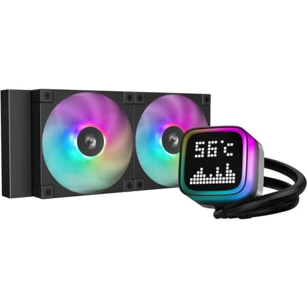 Vätskekylare - DEEP COOL - R-LP240-BKMSNC-G-1 - 12 cm - Svart - Allt-i-ett
