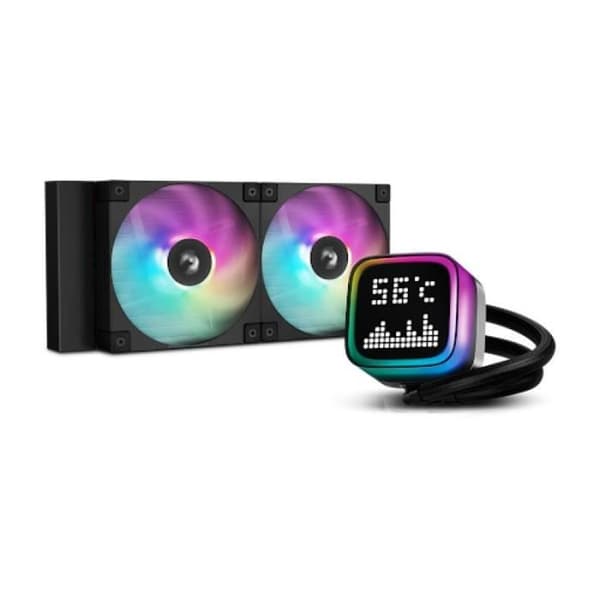 Vätskekylare - DEEP COOL - R-LP240-BKMSNC-G-1 - 12 cm - Svart - Allt-i-ett Svart