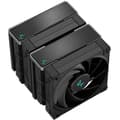 Miniatyrbild 3 av 5: DEEPCOOL AK620 Zero Dark CPU-kylare (svart) - 2x120 mm - Intel LGA 1700/1200/115x/20xx kompatibel - AMD AM5/AM4