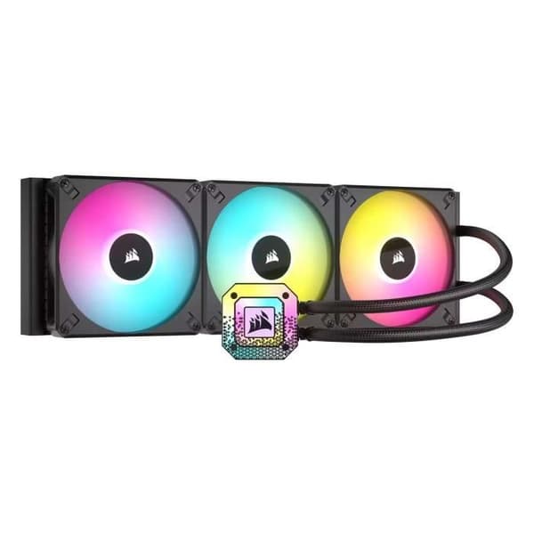 CORSAIR - H170i ELITE CAPELLIX XT - Allt-i-ett vattenkylningssats - 420 mm kylare - Svart - (CW-9060071-WW)