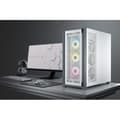 Miniatyrbild 2 av 4: CORSAIR 5000D Airflow PC-fodral - Mid-Tower ATX härdat glas - Vit (CC-9011211-WW)