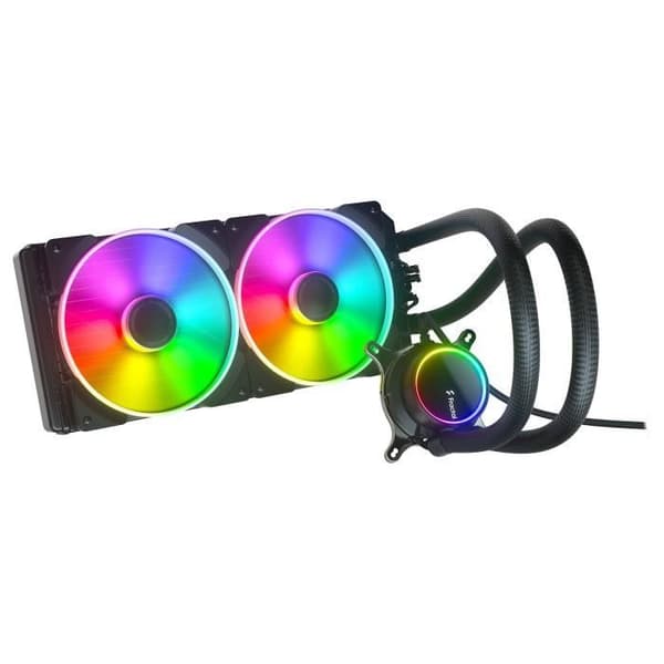 FRACTAL DESIGN Celsius + S28 Prisma - Vattenkylning RGB - 280 mm Svart, Vit