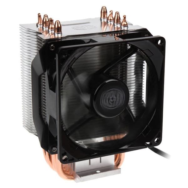 Processorfläkt - COOLER MASTER - Hyper H412R - 92 mm - 4 värmerör - Ingen LED