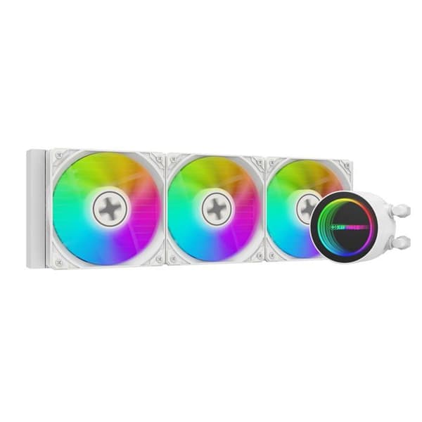 Kit Vattenkylning - Xilence - Wak LiQuRizer LQ.G RGB - 360mm - 3 PWM ARGB-fläktar - Kompatibel med Intel/AMD Vit