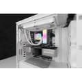 Miniatyrbild 5 av 5: CORSAIR - iCUE H100i RGB ELITE - Flytande processorkylare - 2 120mm AF ELITE PWM-fläktar - Vit -