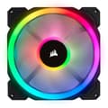 Miniatyrbild 2 av 3: CORSAIR Lot of 2 fans LL140 RGB - Dual Light Loop LED 140mm - Lighting Node PRO (COR0843591032452)