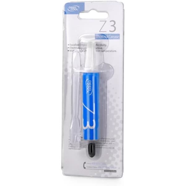DEEPCOOL Termopasta Termopasta Z3 - Termopasta - Premium ledningsevne (1.134 W/mK) - 1.5 g