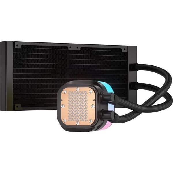 Vesijäähdytys - CORSAIR - iCUE LINK TITAN 240 RX - RGB - Musta