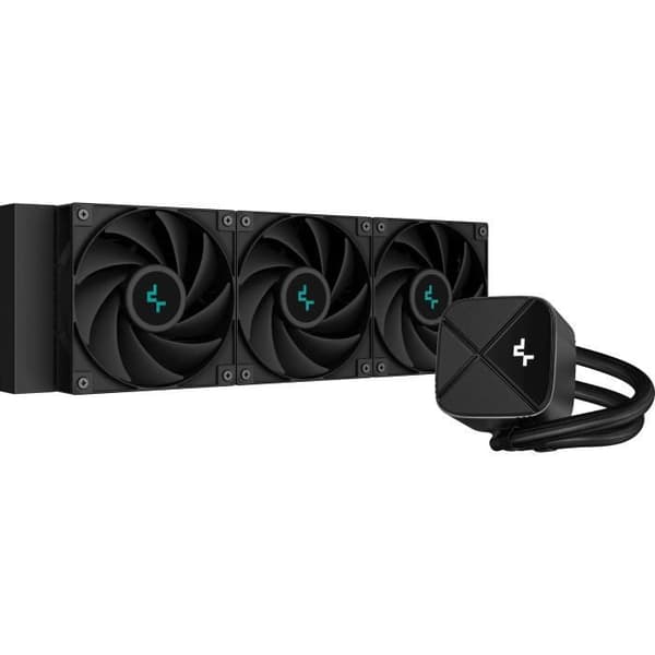 DEEPCOOL - LS720S Zero Dark - Vattenkylning AIO CPU - 3x120mm - Svart Svart