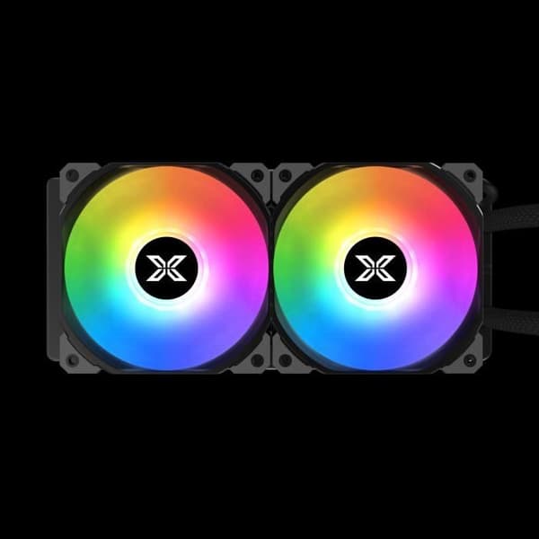 CPU vandkøling - XIGMATEK - Liquid Killer X 240 - Sort - 2x120mm