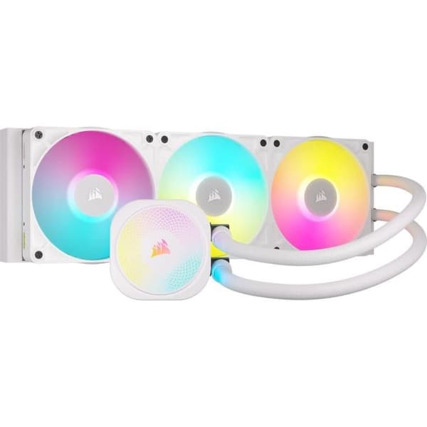 Vattenkylning - CORSAIR - iCUE LINK TITAN 360 RX - RGB - Vit