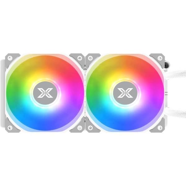 CPU vandkøling - XIGMATEK - Liquid Killer X 240 Arctic - Hvid - 2x120mm