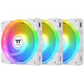 Miniatyrbillede 1 af 5: PC-kabinetblæser - THERMALTAKE - SWAFAN EX12 ARGB Sync - Hvid - 3x120mm A-RGB - 56.26-57.11CFM