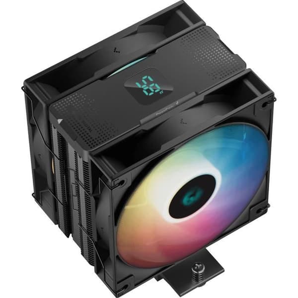 DEEPCOOL - AG400 Digital PLUS ARGB (Sort) - CPU-køler