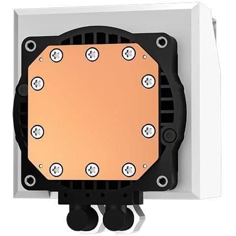 Vandkøling AIO DEEPCOOL LT520 (Hvid) - Intel/AMD-kompatibel - 2x120mm blæsere - Vandblok A-RGB