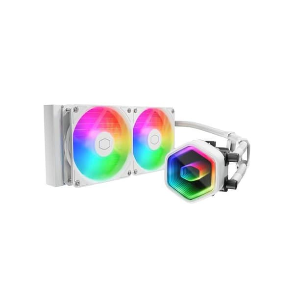 Cooler Master MasterLiquid 240 Core II CPU Vattenkylare - AIO Kylare 240mm (Max. 260W TDP), GR9 Dubbelkammarpump