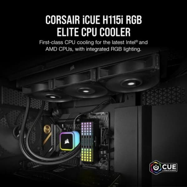 Flytande kylkit Corsair H115I