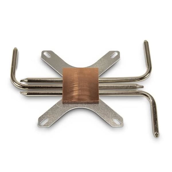 Inter-Tech IP-3 Kylfläns/Kylare - Koppar, Silver