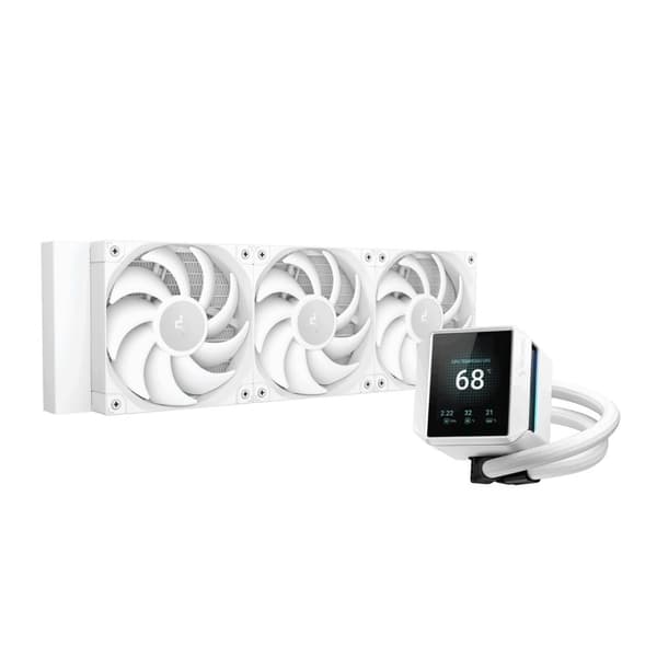 DeepCool Mystique 360 WH Processor Alt-i-en væskekøler 12 cm Hvid 1 stk